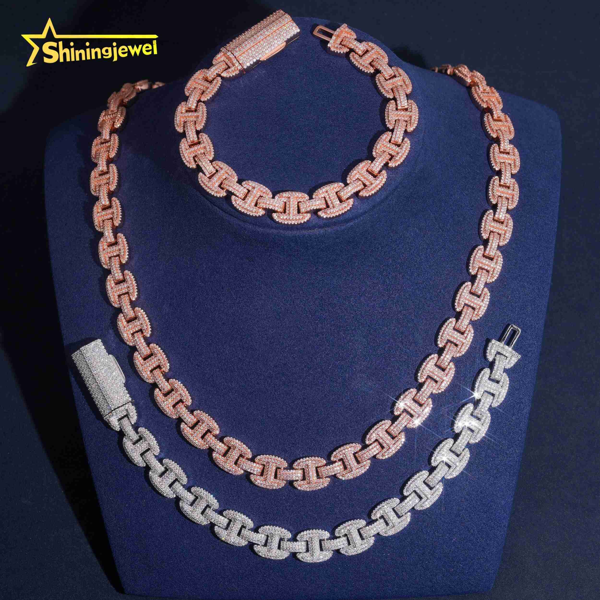 Cuban Link Chain 12Mm - Hip Custom Yeni Hop Bling Moissanite