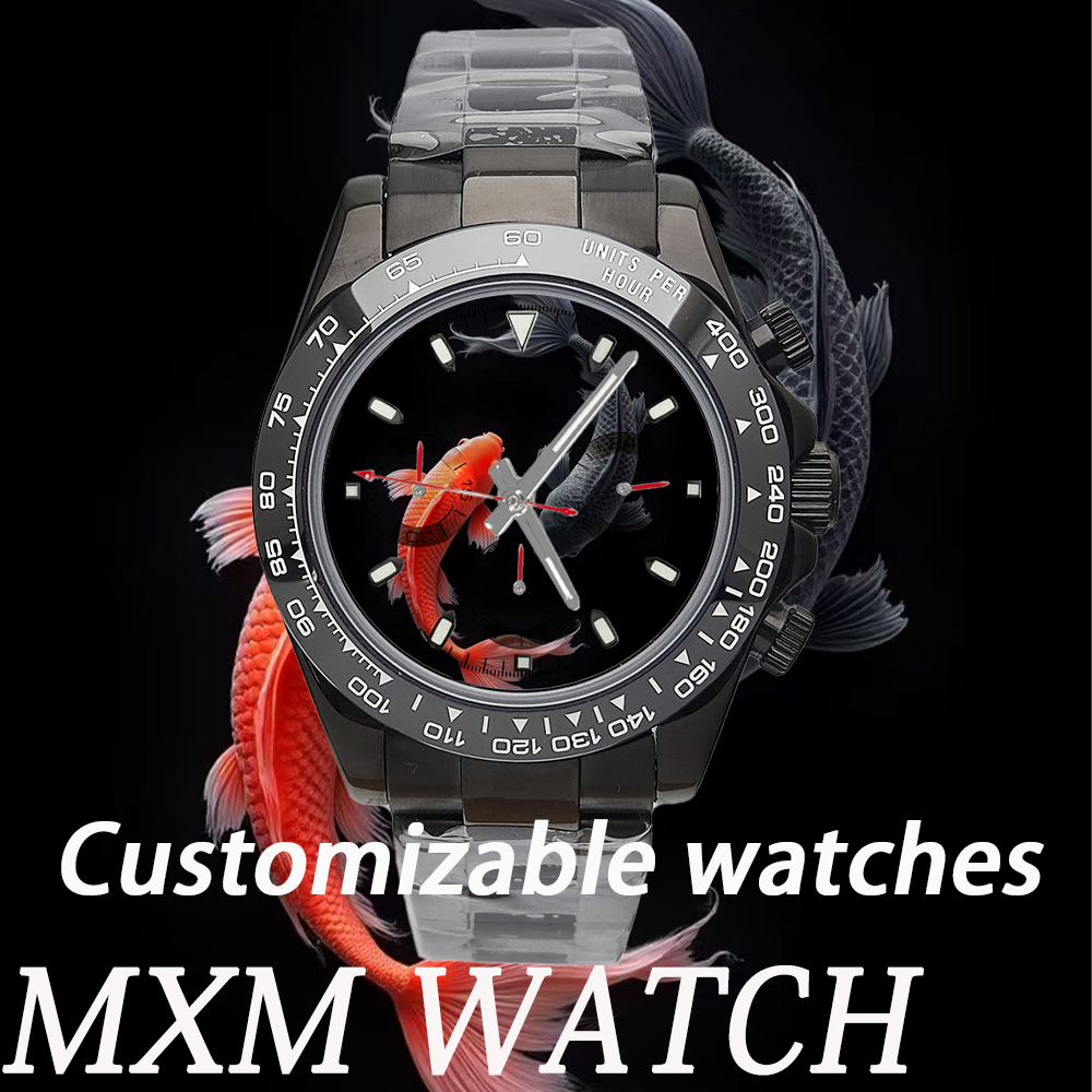 Watch Accessories - Özelleştirilmiş Yaratıcı VK63 Saat 39.3mm Erkek
