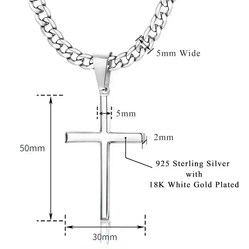 Erkekler Kadınlar için 925 Aya - 925 Sterling Silver Chain Necklace Men incelemesi ve fiyatı