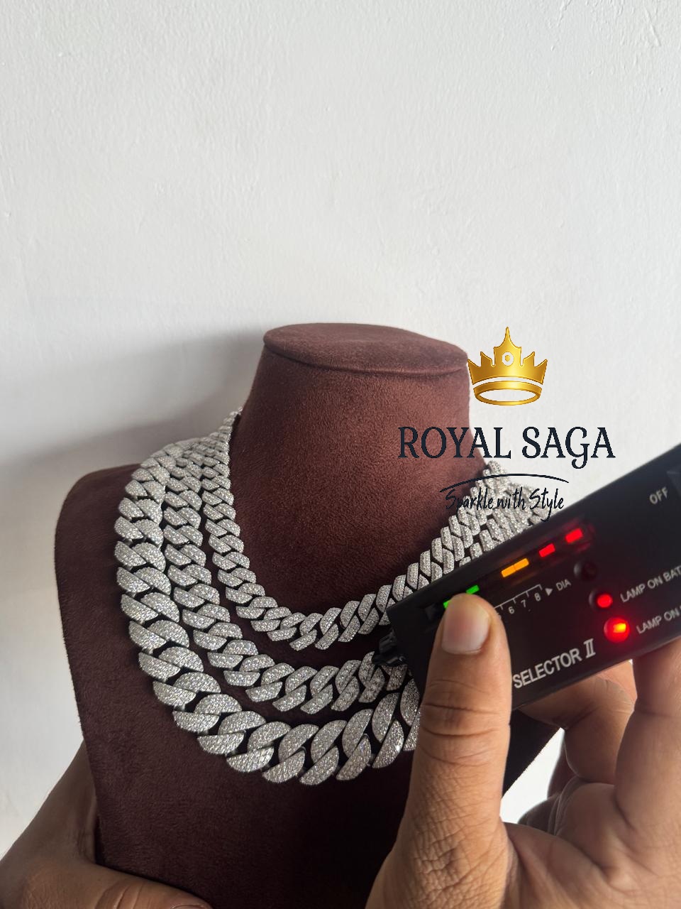 Özel 12mm/15mm/18mm 925 Gümüş  - Cuban Link Chain 12Mm incelemesi ve fiyatı