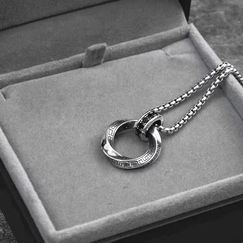 Yeni 925 Ayar Gümüş Kolye, Vin - 925 Sterling Silver Chain Necklace Men incelemesi ve fiyatı