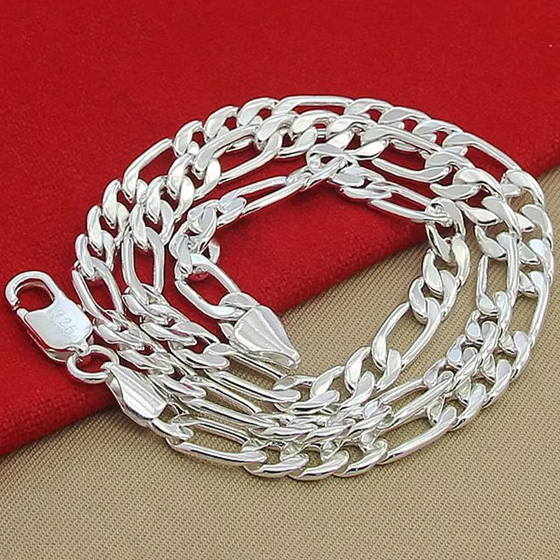 Erkekler İçin 925 Ayar Gümüş K - Cuban Link Chain 12Mm incelemesi ve fiyatı