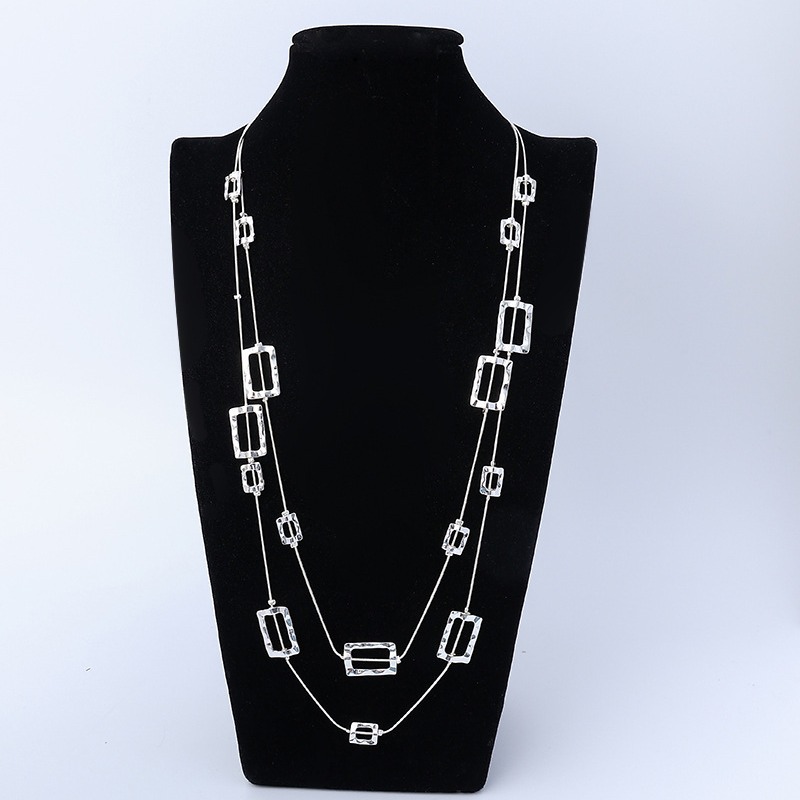 Katmanlı Uzun Zincir Kolye, Dü - Layered Pendant Necklace Aesthetic incelemesi ve fiyatı