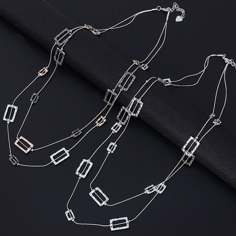 Katmanlı Uzun Zincir Kolye, Dü - Layered Pendant Necklace Aesthetic incelemesi ve fiyatı