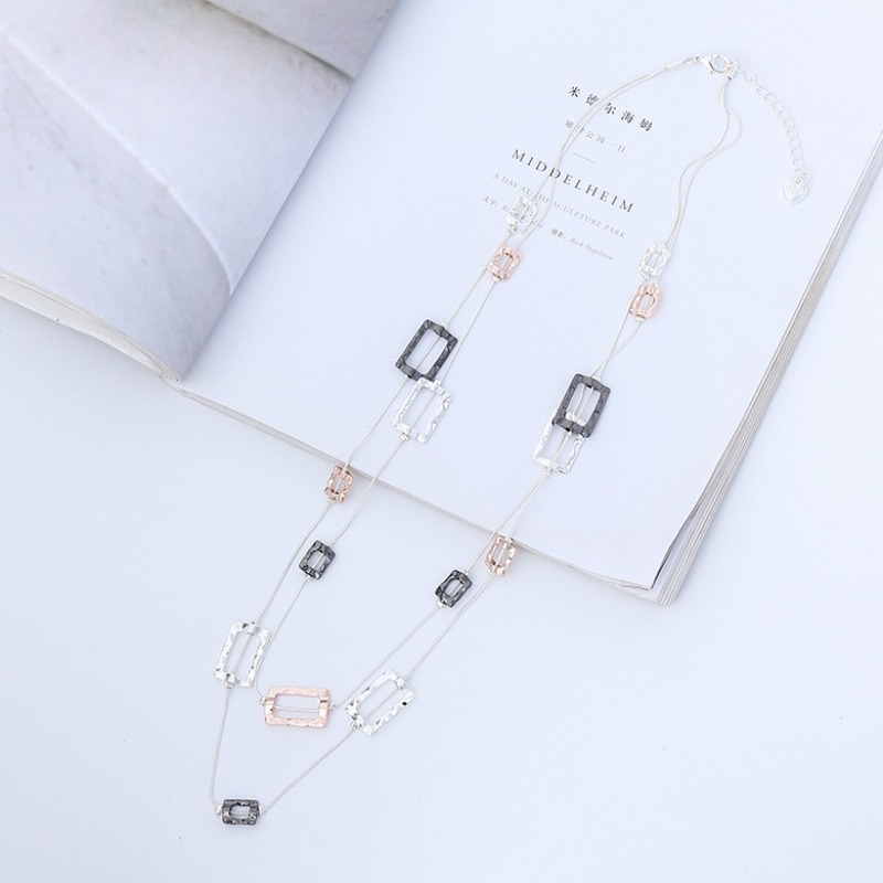 Katmanlı Uzun Zincir Kolye, Dü - Layered Pendant Necklace Aesthetic incelemesi ve fiyatı