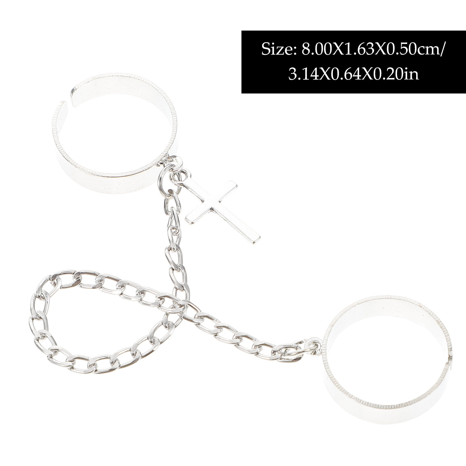 Parmak Halkası Seti, Çapraz Zi - Vintage Punk Knuckle Rings Set incelemesi ve fiyatı