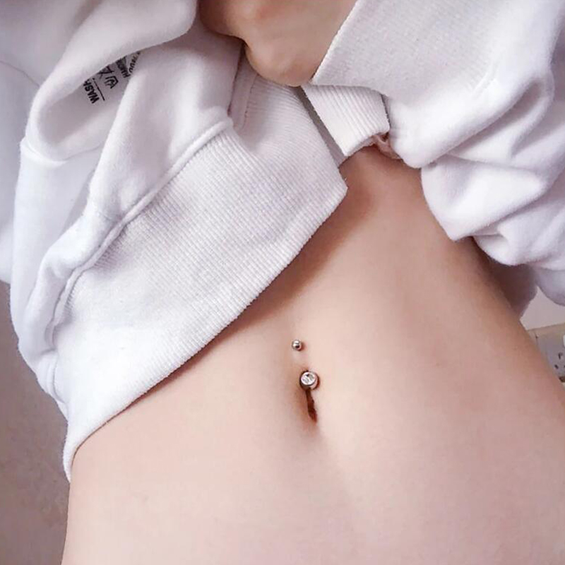1 adet G23 titanyum 14G altın  - Body Jewelry incelemesi ve fiyatı