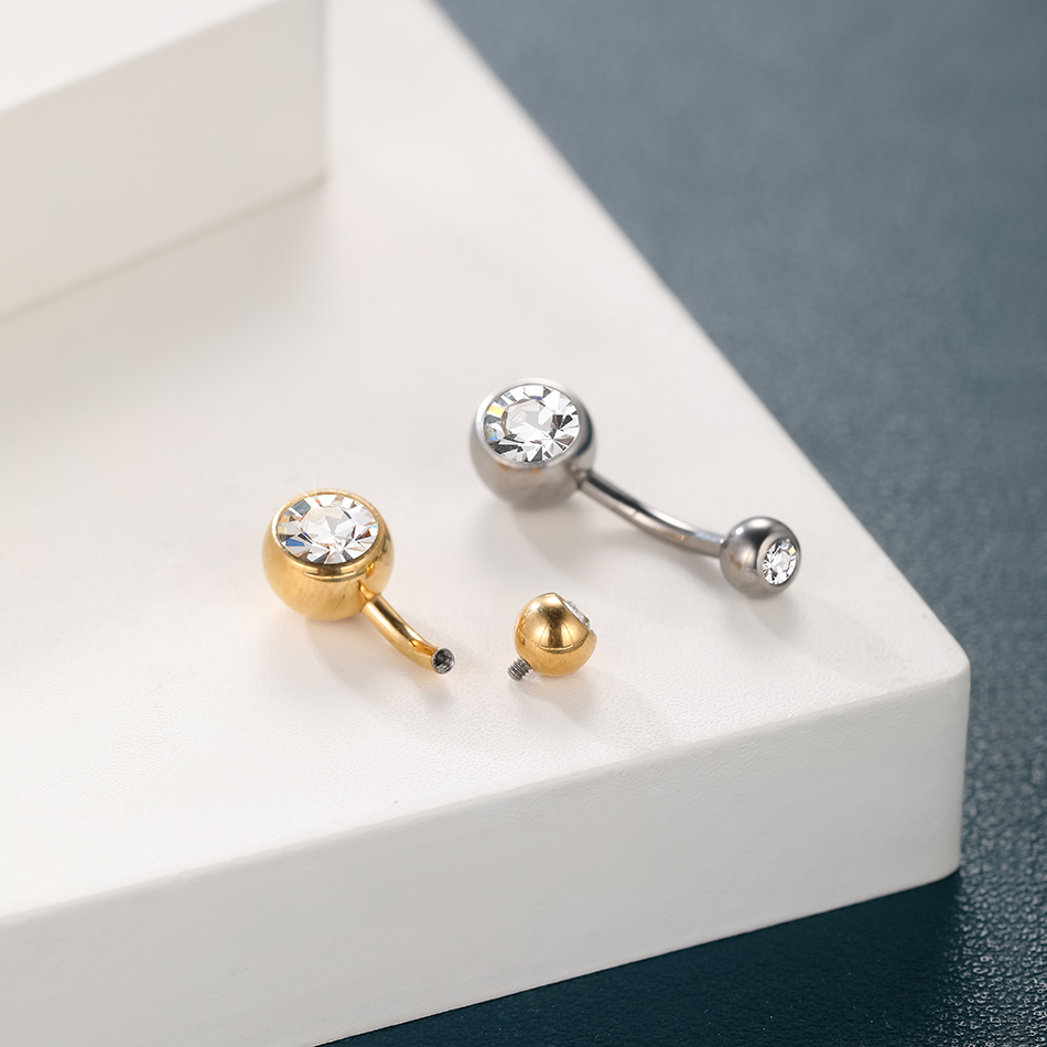 1 adet G23 titanyum 14G altın  - Body Jewelry incelemesi ve fiyatı