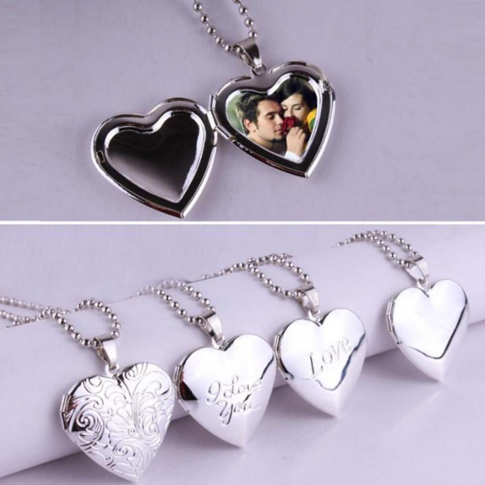 Fotoğraf Kolye Açılabilir Foto - Heart Locket Necklace Photo incelemesi ve fiyatı