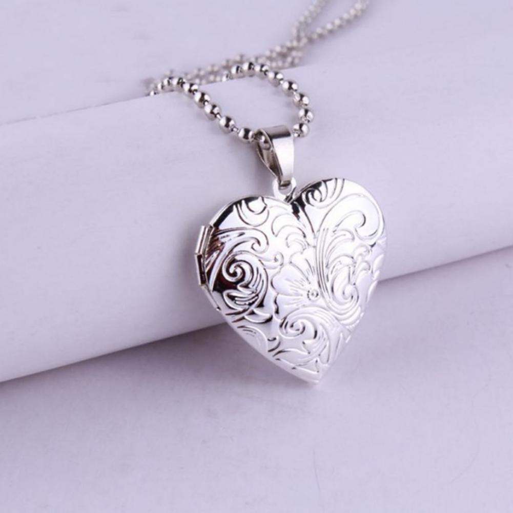 Fotoğraf Kolye Açılabilir Foto - Heart Locket Necklace Photo incelemesi ve fiyatı