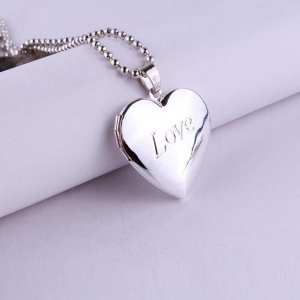 Fotoğraf Kolye Açılabilir Foto - Heart Locket Necklace Photo incelemesi ve fiyatı