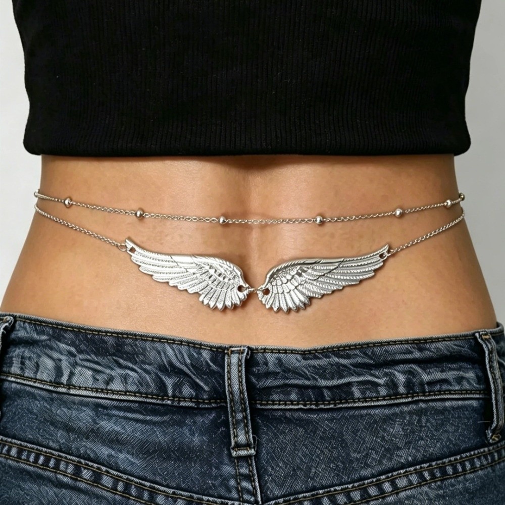 Yeni Çift Katmanlı Melek Kanat - Body Jewelry incelemesi ve fiyatı