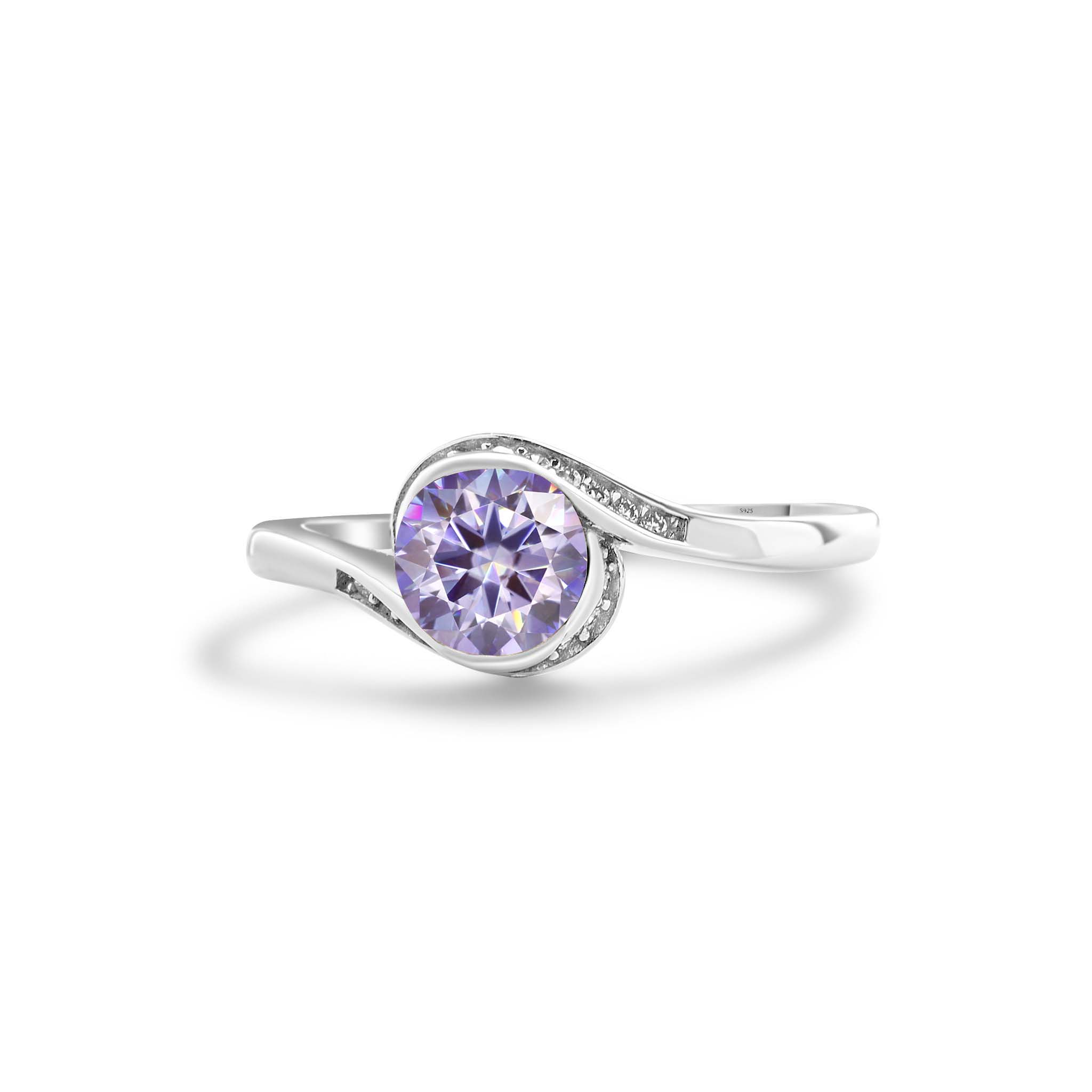 Nişan Kadın Mozanit Pırlanta Y - Moissanite Engagement Ring 1 Carat incelemesi ve fiyatı